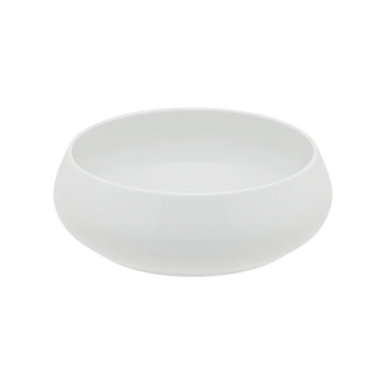 Degrenne Bahia Фарфоровый салатник, объем - 1400 мл, цвет - белый глянцевый