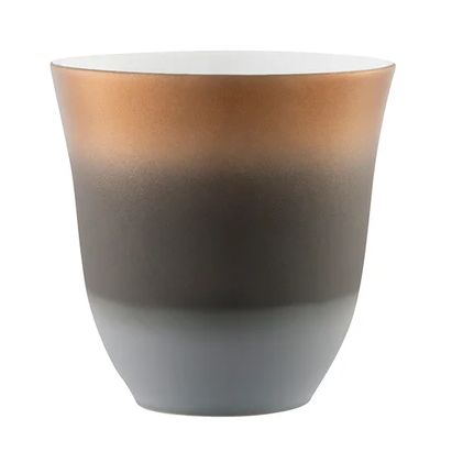 Degrenne Illusions Фарфоровый стакан для чая или кофе, меняющий цвет, объем - 250 мл, коричневый