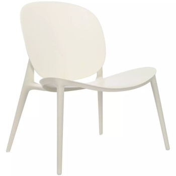 Kartell BE BOP Кресло 69x62x75 см, белый матовый