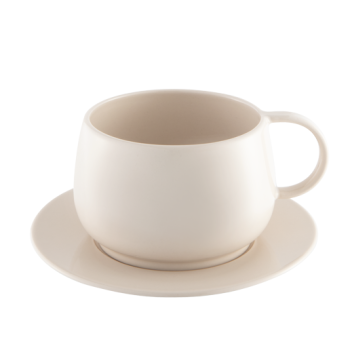 Degrenne Cafeterie Empileo Чайная пара, объем - 390 мл, цвет - розовый