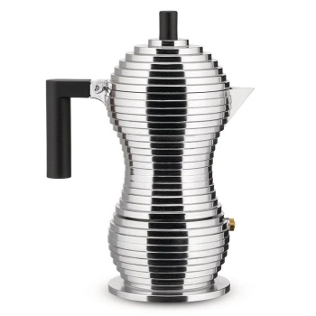 Alessi Pulcina Гейзерная кофеварка на 6 чашек эспрессо или 1 американо, объем - 300 мл