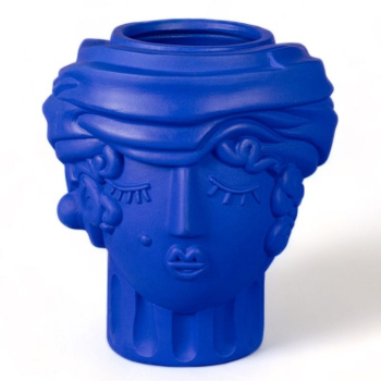 Seletti Women Декоративная ваза, размеры: 29x25х33h см, цвет - синий