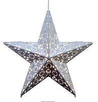 Mark Slojd EUFORIA Подвесной металлический светильник - звезда, 44 х 44 см, белый
