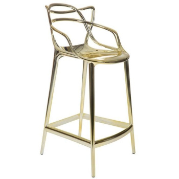 Kartell Masters Барный стул, 99 см, золотой