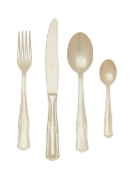 Mepra Bavaria Champagne Pewter Набор столовых приборов на 5 персон из 20 предметов, шампань состарен