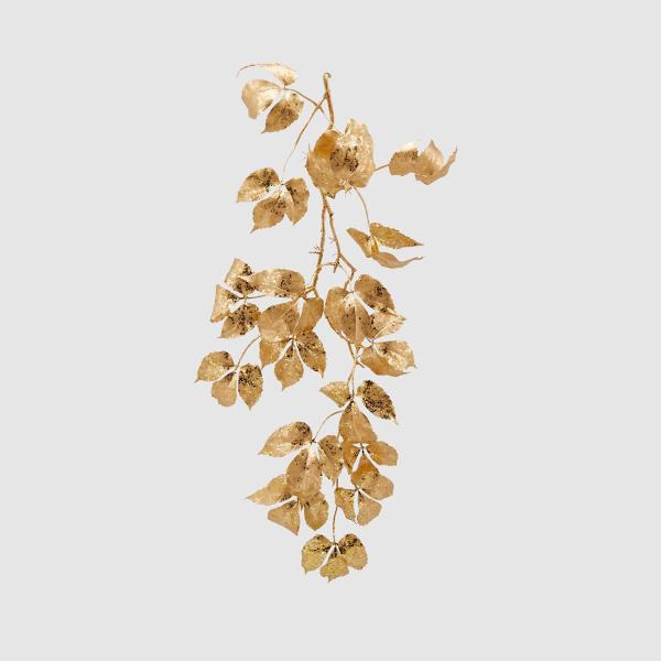 EDG Декоративная ветвь, 74 см, золотой