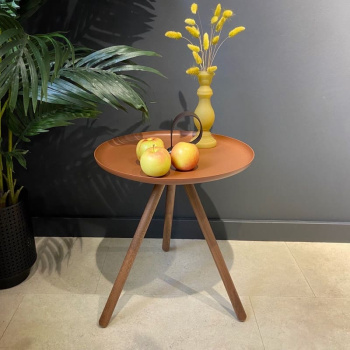 Rolf Benz Кофейный столик, 40х45 см, рыже-коричневый