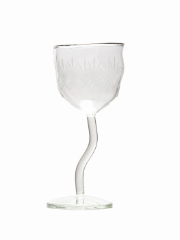 Seletti Classic on Acid Бокал для вина Tree, размеры: 8,5х8,5х19,4 см, цвет - прозрачный