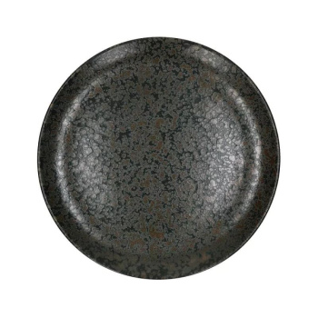 Pomax Basalt Десертная тарелка, диаметр - 21,5 см, цвет - черный, коричневый