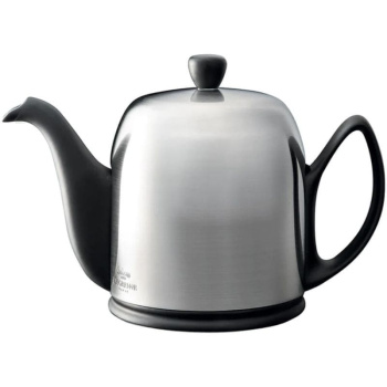 Degrenne Salam Заварочный чайник, объем - 1 л, цвет - черный, крышка - полированная сталь