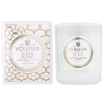 Voluspa Ароматическая свеча Белая замша, 270 г