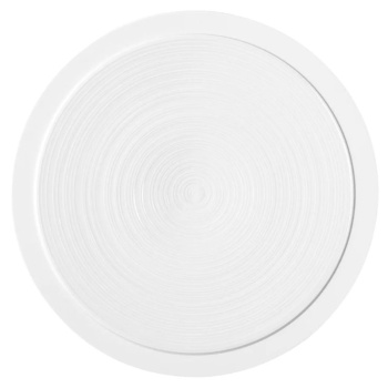 Degrenne Bahia Фарфоровая десертная тарелка, диаметр - 23 см, цвет - белый