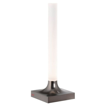 Kartell Goodnight Battery Настольная лампа, 29 см, титановый матовый