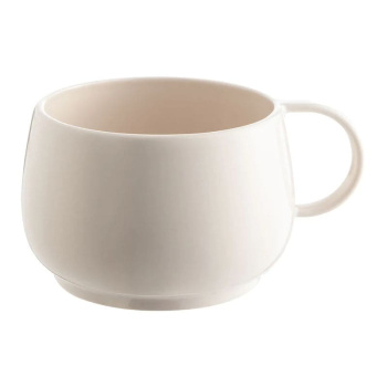 Degrenne Salam Фарфоровая чашка для чая или кофе, объем - 390 мл, цвет - розовый глянцвый