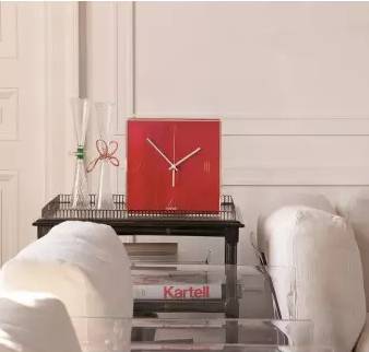 Kartell Tic&Tac Настенные часы, 30 см, красный
