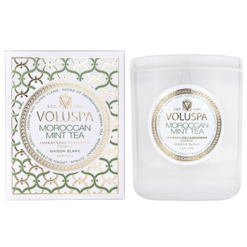 Voluspa Ароматическая свеча Марокканский мятный чай, 270 г