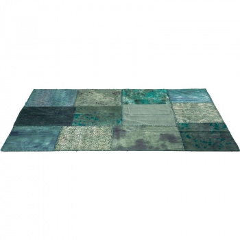 Kare 31856 Ковер бирюзовый из лоскутков, 170*240 см