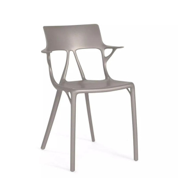 Kartell A.I. Chair Стул, размеры: 54х53х81 см, цвет - серо-бежевый