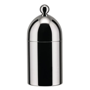 Alessi Sugar Металлическая сахарница, размеры: 6,8х6,8х15,3h см, объем - 265 мл, полированная сталь