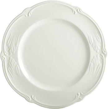 Gien Rocaille blanc Тарелка для основного блюда, диаметр - 28 см, цвет - белый