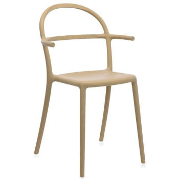 Kartell Generic Стул, 52х51х83,5 см, бежевый