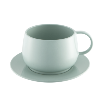 Degrenne Cafeterie Empileo Чайная пара, объем - 390 мл, цвет - голубой