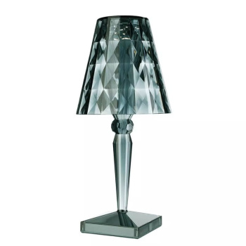 Kartell Big Battery Настольная лампа, размеры: 17х17х37 см, цвет - голубой
