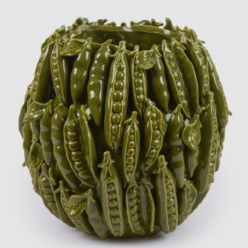 EDG Декоративная ваза Chakra Piselli (Зеленый горошек), размеры: 34х34х31h см, цвет - зеленый