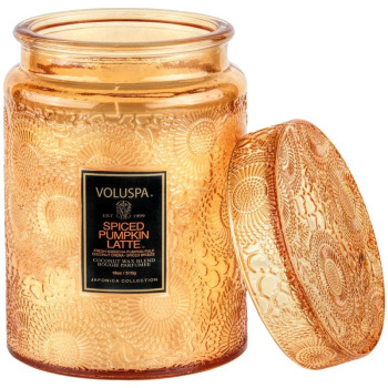 Voluspa Ароматическая свеча Пряности, тыква, латте, 510 г