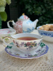 Seletti Hybrid Фарфоровая чайная пара Isidora, 10,5х10,8х5,7 см, цвет - белый, зеленый, сиреневый