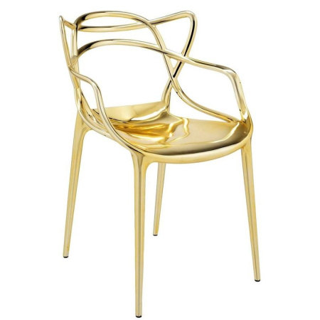 Kartell Masters Стул, 83 см, золотой