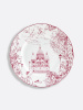 Bernardaud Tout Paris Десертная тарелка, диаметр - 21 см, цвет - белый, розовый