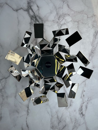 Alessi Fruit Holder Металлическое блюдо для фруктов, размеры: 27,3х27,3х13h см, сталь
