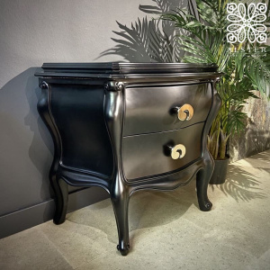 Creazioni Bertino Прикроватная тумба, 67х40х60 см, черный