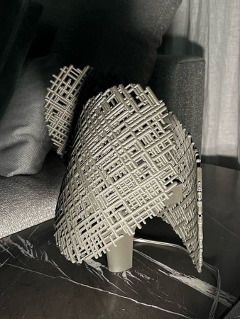 Kartell Tea Настольный светильник, размеры: 28х21х32,5 см, цвет - серый