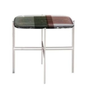 Baxter Tetris Журнальный столик, 47х33х45 см, розовый, зеленый