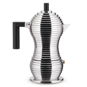 Alessi Pulcina Гейзерная кофеварка на 6 чашек эспрессо или 1 американо, объем - 300 мл