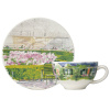 Gien Paris Giverny Набор из 2-х чайных пар, объем - 260 мл, разноцветный