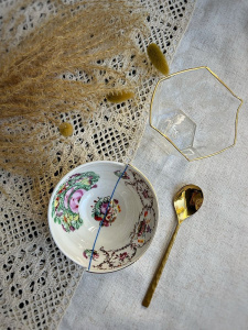 Seletti Hybrid Фарфоровая пиала Irene, 10,5х10,5х5,7 см, белый