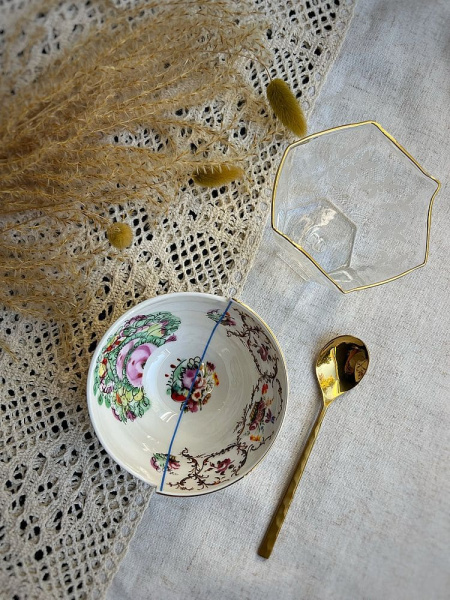 Seletti Hybrid Фарфоровая пиала Irene, 10,5х10,5х5,7 см, белый