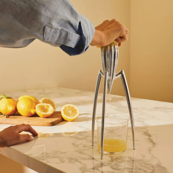 Alessi Juicy Salif Соковыжималка для цитрусовых, размеры: 14х14х29h см, цвет - зеркальный алюминий