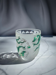 Seletti Hybrid Набор из 3 стеклянных стаканов Aglaura, цвет - прозрачный, разноцветный