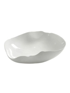 Serax Perfect Imperfection Фарфоровый салатник, размеры: 28,5х27,5х9h см, цвет - белый