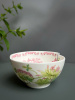 Seletti Hybrid Фарфоровая пиала Olinda, размеры: 10,5х10,5х5,7 см, цвет - белый, розовый, зеленый