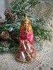 Inge Glas Стеклянная елочная игрушка Спящая красавица, высота - 14,5 см