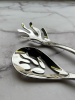 Alessi Mediterraneo Набор из 2 сервировочных ложек для салата, длина - 27,5 см, нержавеющая сталь