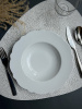 Alessi Dressed Фарфоровая суповая тарелка, диаметр - 23,3 см, цвет - белый