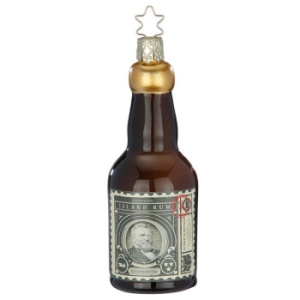 Inge Glas Стеклянная елочная игрушка Исландский Ром, размер - 11 см