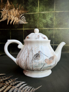 Gien Sologne Заварочный чайник, объем - 1,1 л, цвет - белый, коричневый