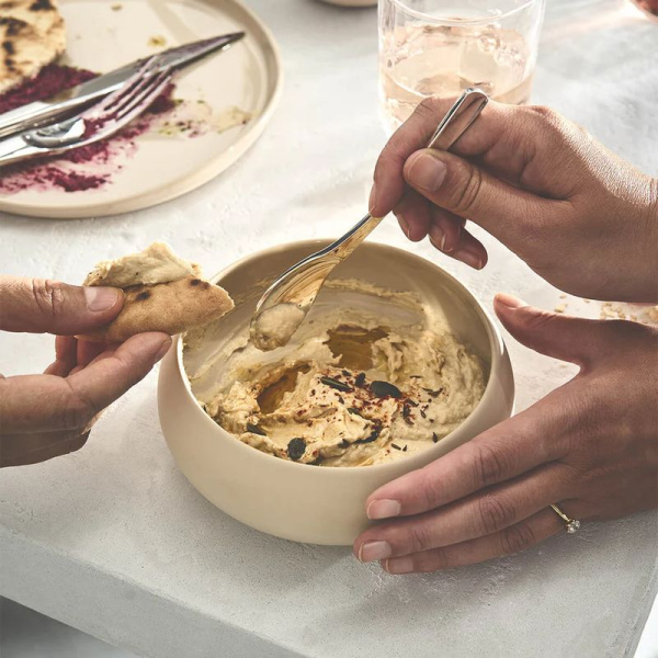 Degrenne Bahia Beige Dune Керамическая пиала с крышкой, объем - 500 мл, цвет - бежевый